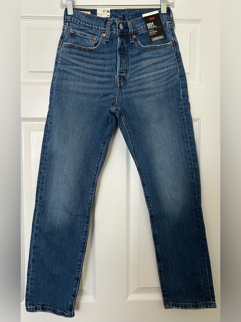 Levi's 501 Original Straight Leg Jeans 26X28
